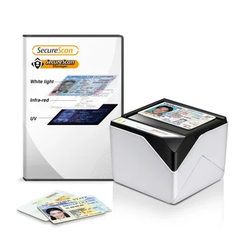 Промышленный кард-ридер Plustek X-Cube для паспортных удостоверений личности - OCR SDK предоставляет сканер, терминал для выдачи водительских прав, Киоск ICAO DOC 9303