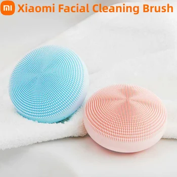 Xiaomi Mijia Щетка для чистки лица Mijia Deep Cleansing Face С мягкой щетиной и водонепроницаемым силиконом Mi Electric Beauty Sonic Cleanser