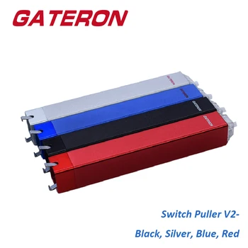 GATERON Switch Puller V2 DIY Инструмент Черный, красный, синий, Серебристый Игровая Механическая клавиатура с подарочной коробкой