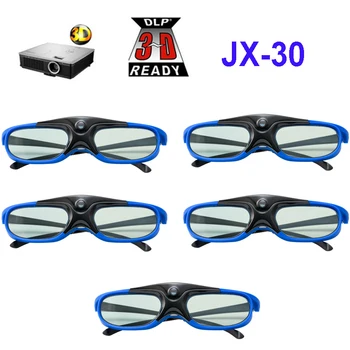 5 шт./лот Активный Затвор 96 Гц/120 Гц/144 Гц Перезаряжаемые 3D-Очки Для Xgimi Z3/Z4/H1/H2 Nuts G1/P2 BenQ Acer & DLP LINK Проектор