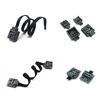 5-10шт 9686 Технических функций питания Brick 8883 Удлинитель кабеля двигателя, сменный шнур, слот для карты памяти