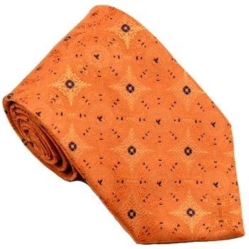 Мужской галстук в горошек Оранжевый Классический 9 см шелковый галстук с принтом 3,6 дюйма мужской галстук из 100% хлопка 231
