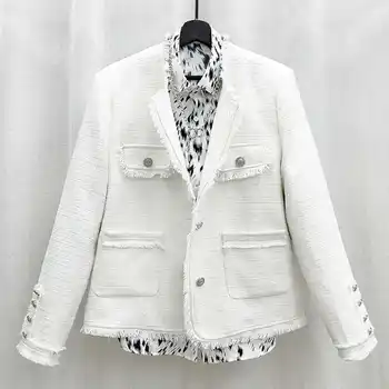 P03247 Модные мужские пальто и куртки 2023 для подиума, роскошный известный бренд, европейский дизайн, мужская одежда для вечеринок
