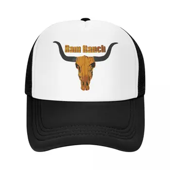 Бейсболка С Черепом Ram Ranch, забавная шляпа, Мужская Одежда Для Гольфа, Шляпы Дальнобойщиков Для Мужчин И Женщин