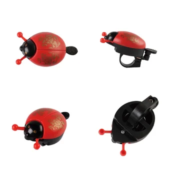 2шт. Велосипедные колокольчики Lady Beetle, очаровательные велосипедные колокольчики в форме Lady Beetle