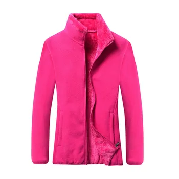 Толстая флисовая куртка, женское осенне-зимнее теплое пальто из флиса для кемпинга, походная куртка, женская одежда для альпинизма