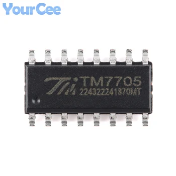5шт TM7705 (Узкий корпус) SOP-16-150Mil 16-Битная Микросхема преобразования A/D в Цифровую форму IC