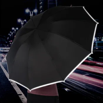 Ветрозащитный Двухслойный Устойчивый Зонт Полностью Автоматический дождь Мужчины Женщины Роскошные Деловые Мужские Большие Зонты Зонтик