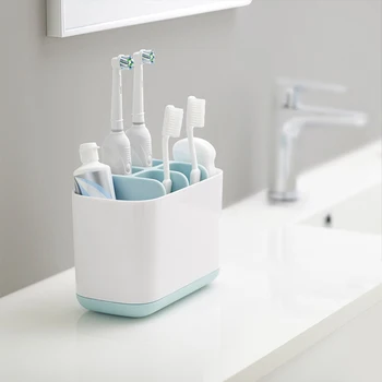 1шт зубная паста зубная щетка держатель чехол для бритья кисти для макияжа держатель электрической зубной щетки коробка органайзер подставка аксессуары для ванной комнаты 