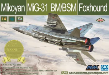 AMK/SIO K48001 1/48 Микоян МиГ-31БМ/BSM Foxhound