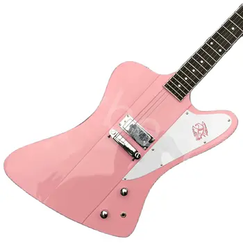 Уникальная электрогитара особой формы с модным рисунком Lvybest Pink 2023, новая популярная высококачественная гитара на заказ