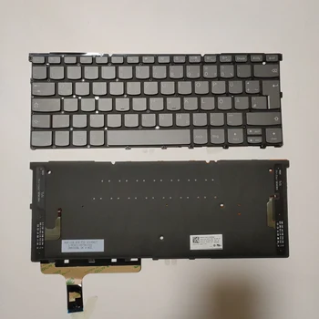 Новый Немецкий Язык Для клавиатуры ноутбука Lenovo Yoga S940-14 С Серой подсветкой SG-95430-2DA SN8382BL 8PTDH5334