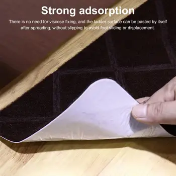 Практичный коврик для ступенек лестницы Изысканный нескользящий коврик для пола с тиснением из мягкой каменной кладки