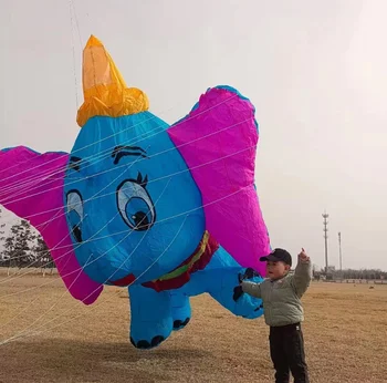 3,5-метровый ветрозащитный носок с летающим слоном, надувные подвески, уличные игрушечные носки popit, гигантский ветрозащитный надувной воздушный змей, уличные игрушки