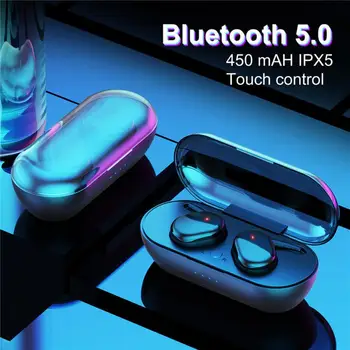 Практичные наушники Bluetooth 5.0, мини-наушники, изысканный внешний вид, сенсорное управление, универсальный беспроводной наушник