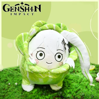 45 см/17,5 дюйма Негабаритная Плюшевая кукла Genshin Impact Nahida Мягкая игрушка Аниме Плюшевая подушка Подарки для девочек