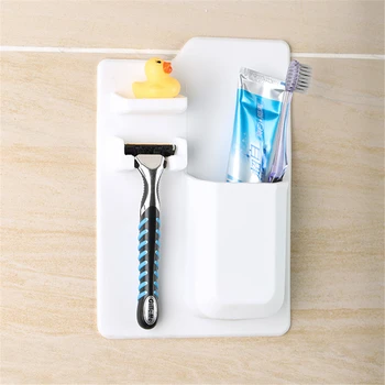Креативные предметы первой необходимости для дома, силиконовый держатель для зубных щеток, Настенная подставка для зубных щеток в ванной комнате