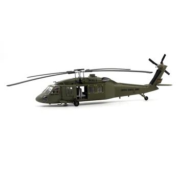 Масштаб 1/72 37017, вертолет UH-60A Black Hawk 101-й дивизии коммандос армии США, готовая коллекционная модель самолета