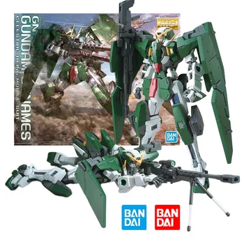 Bandai GUNDAM MG 1/100 Gundam 00 GN-002 Dynames Model Kit Аниме Фигурка Боевика В Сборе Игрушка в Подарок для Детей Оригинал