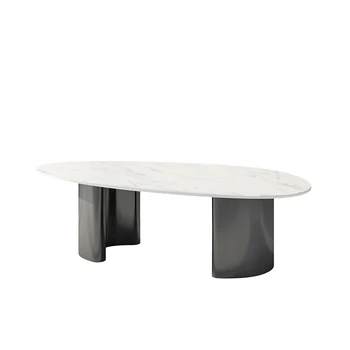 Садовые чайные столики в скандинавском стиле, Кофейный мраморный туалетный столик, ноутбук, Маленький низкий столик для покера, диван Сбоку, мебель Mesa De Centro
