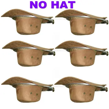 Оригинальная подставка для ковбойских шляп, алюминиевый держатель-органайзер для ковбойских шляп-простота установки (упаковка из 6 штук)