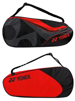 Новое поступление, оригинальная сумка для бадминтона Yonex, Рюкзак для ракеток спортивного бренда Yy на 6 предметов с сумкой для обуви