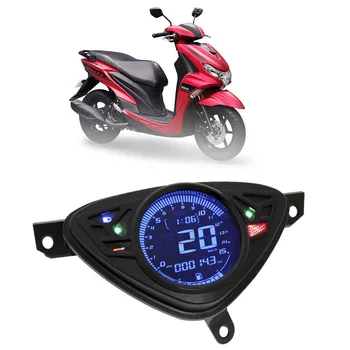 Измеритель скорости мотоцикла с цветным ЖК-дисплеем, датчик температуры, масла, Регулируемый одометр для Yamaha Mio