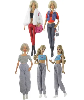 1 Комплект кукольной одежды в масштабе 1:6, платье для куклы 11,5 дюймов 30 см, множество стилей на выбор, подарки для девочек # 10