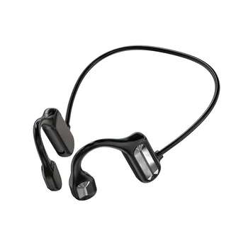 Наушники Genai с костной проводимостью Bluetooth-наушники Беспроводные Спортивные наушники с микрофоном для тренировки, Гарнитура громкой связи с открытым ухом