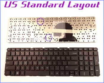 Новая клавиатура с американской Раскладкой для ноутбука HP Pavilion DV7-4200 DV7-4300 DV7-5000 DV7T-5000 DV7-4000 AELX9U00110/Тетрадь Без рамки