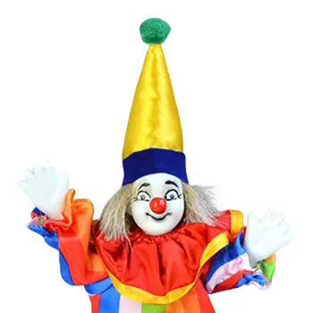 Фарфоровые куклы-клоуны, коллекционный декор для дома, подарок на Хэллоуин, Подвижные суставы, фигурки для дома на День рождения