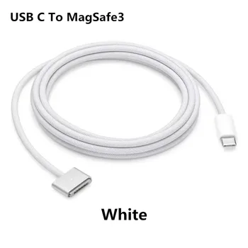 Новый Магнитный PD USB-C TypeC К MagSaf * 1 2 3 Кабельный Шнур Для Macbook Pro Air M1 M2 30 Вт 61 Вт 67 Вт 87 Вт 96 Вт 140 Вт Зарядное Устройство Адаптер Питания
