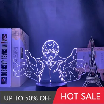 Аниме Devilman Crybaby Светодиодный светильник для декора спальни Подарок на День рождения Манга Ночник Devilman Crybaby
