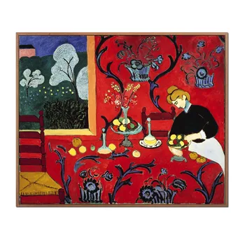 Гармония в красном от Анри Матисса Ручная роспись абстрактной картины маслом на холсте современная домашняя настенная художественная картина для столовой
