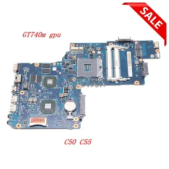 Материнская плата Ноутбука NOKOTION для Toshiba Satellite C50 C55 H000061980 Материнская Плата SLJE8 DDR3 GT740M GPU