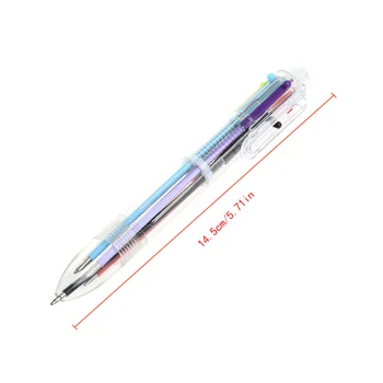 G5AA 6 цветов в 1 Шариковые ручки Многоцветная шариковая ручка Канцелярские принадлежности для студентов