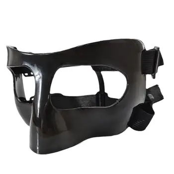 Баскетбольная маска, защитная маска для лица при сломанном носу, Маска-щиток для лица, Защитная маска для футбольного носа