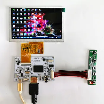 5-дюймовый комплект модулей ЖК-дисплея, совместимый с HDMI ЖК-модулем, автомобильный игровой монитор Raspberry Pi 3, промышленное оборудование Micro USB5V2A