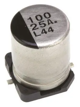 EEE1EA100NP 10 мкф 25 В 20% алюминиевый электролитический конденсатор Panasonic / panasonic SMD