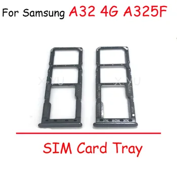 10ШТ Для Samsung Galaxy A32 4G A325F/A32 5G A326B Слот для sim-карты Держатель лотка Гнездо для чтения sim-карт Разъем для чтения sim-карт