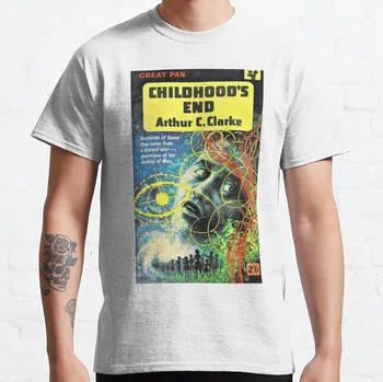 Конец детства - футболка с Артуром Кларком, пустые футболки, быстросохнущая футболка