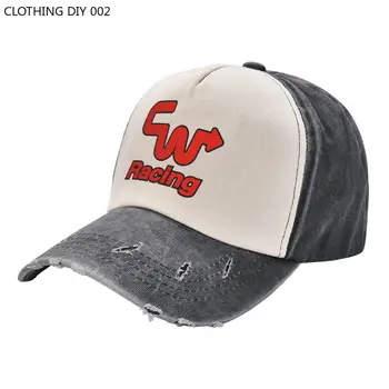 Винтажная ковбойская шляпа с логотипом CW Racing BMX, солнцезащитная шляпа, солнцезащитные кепки с защитой от ультрафиолета, мужские и женские кепки