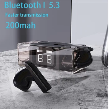 Xiaomi Прозрачная Bluetooth-гарнитура Tws Bluetooth 5.3, Беспроводная гарнитура для спортивных игр, водонепроницаемая с микрофоном