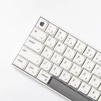 Esckey XDA Profile PBT Keycaps 124 Клавиши/Набор Для Apple MAC ISO Cherry MX Японская Белая Клавиатура Keycap Для Механической Клавиатуры DIY Custom