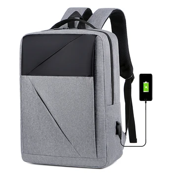 Туристический Деловой рюкзак Водонепроницаемый 15,6-дюймовый Рюкзак для ноутбука, портативные сумки для мужчин, USB-зарядка, мужской Mochila Para Notebook